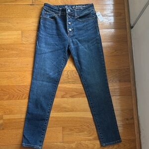 New Gap Kids Jegging Ankle Dark Blue Jeans